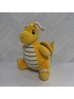 1997 Dragonite Pokemon Plush Stuffed Toy 10"
